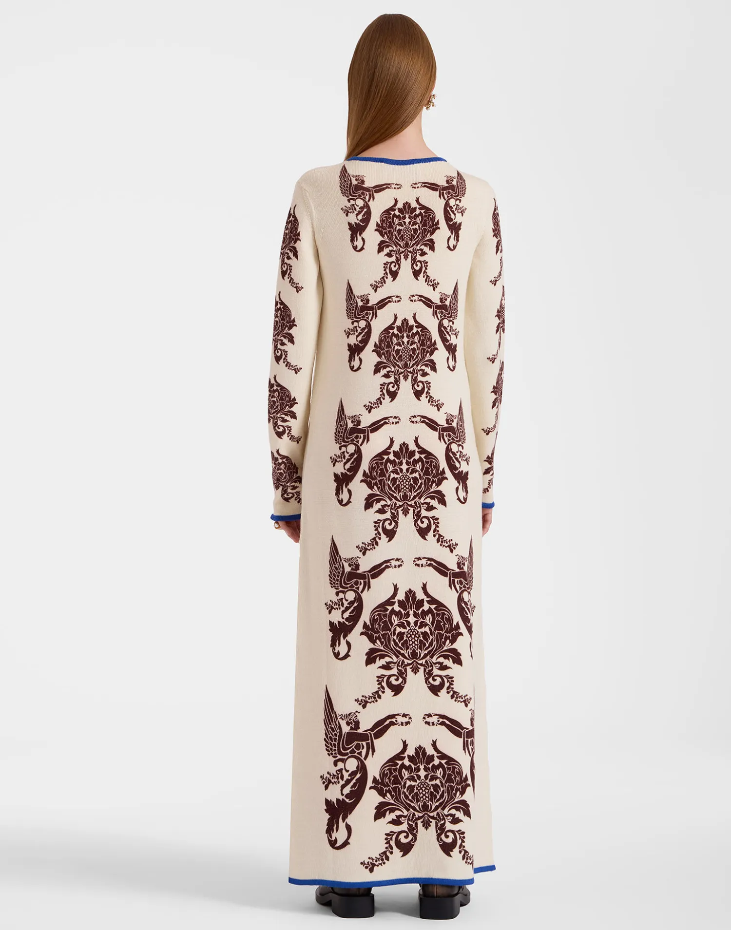 La DoubleJ Maglieria|Vestiti<Cherubs Knit DressCherubs Ivory in Wool