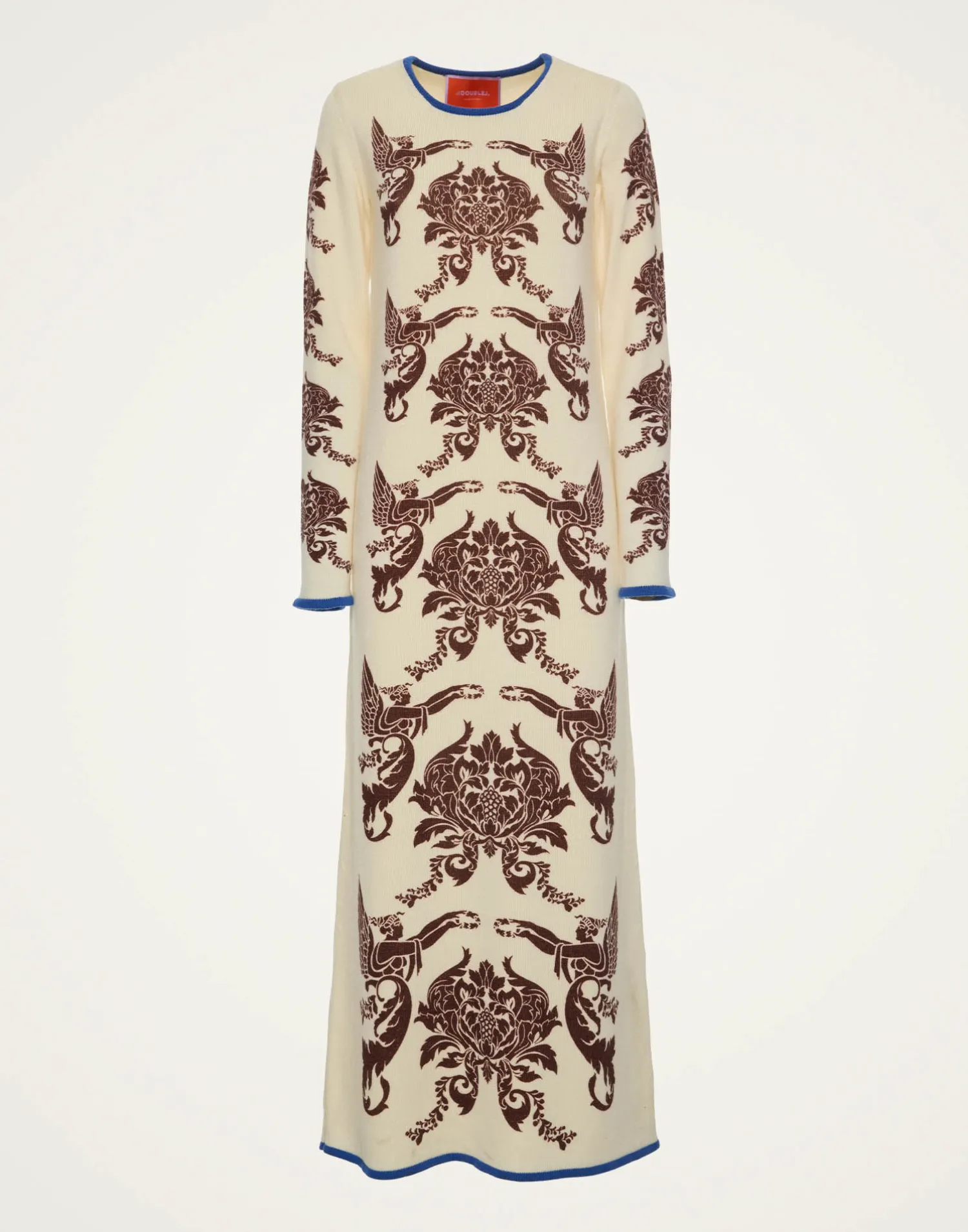 La DoubleJ Maglieria|Vestiti<Cherubs Knit DressCherubs Ivory in Wool