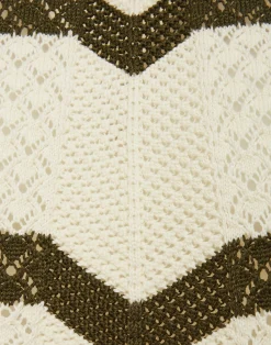 La DoubleJ Maglieria|Camicie E Top<Chevron TopSolid Camouflage in Knit Chevron