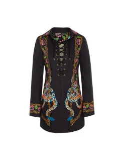 La DoubleJ Vestiti<Chiara DressEve Black in Denim