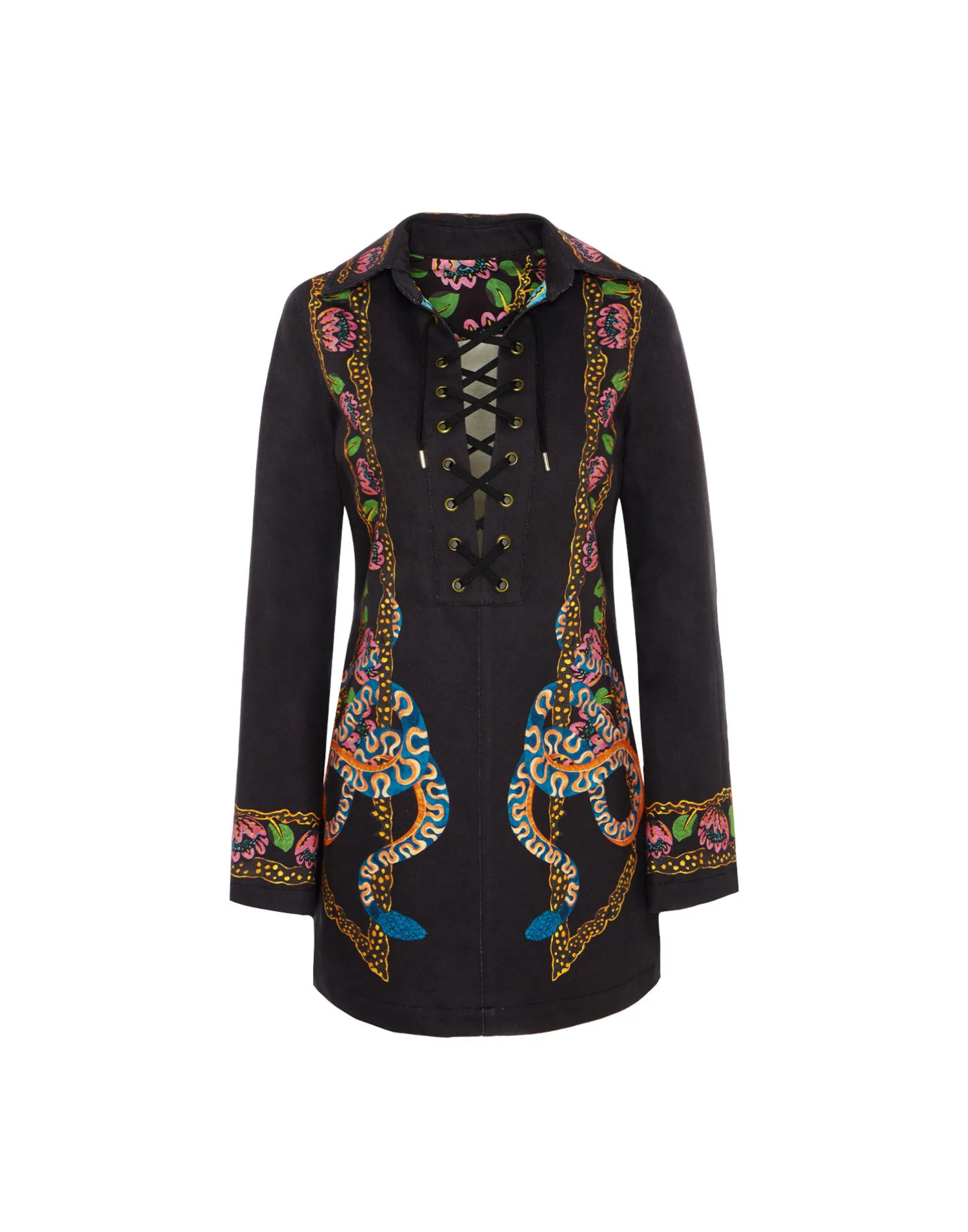 La DoubleJ Vestiti<Chiara DressEve Black in Denim