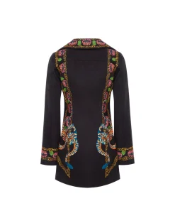 La DoubleJ Vestiti<Chiara DressEve Black in Denim