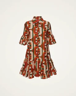La DoubleJ Vestiti<Choux DressPrometheus Pale Pink in Summer Poplin