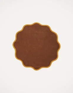 La DoubleJ Runner E Tovagliette|Tessili<Cloud Placemat Set Of 2Rainbow Chocolate in Linen