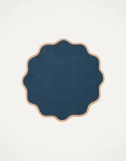 La DoubleJ Runner E Tovagliette|Tessili<Cloud Placemat Set Of 2Rainbow Navy in Linen