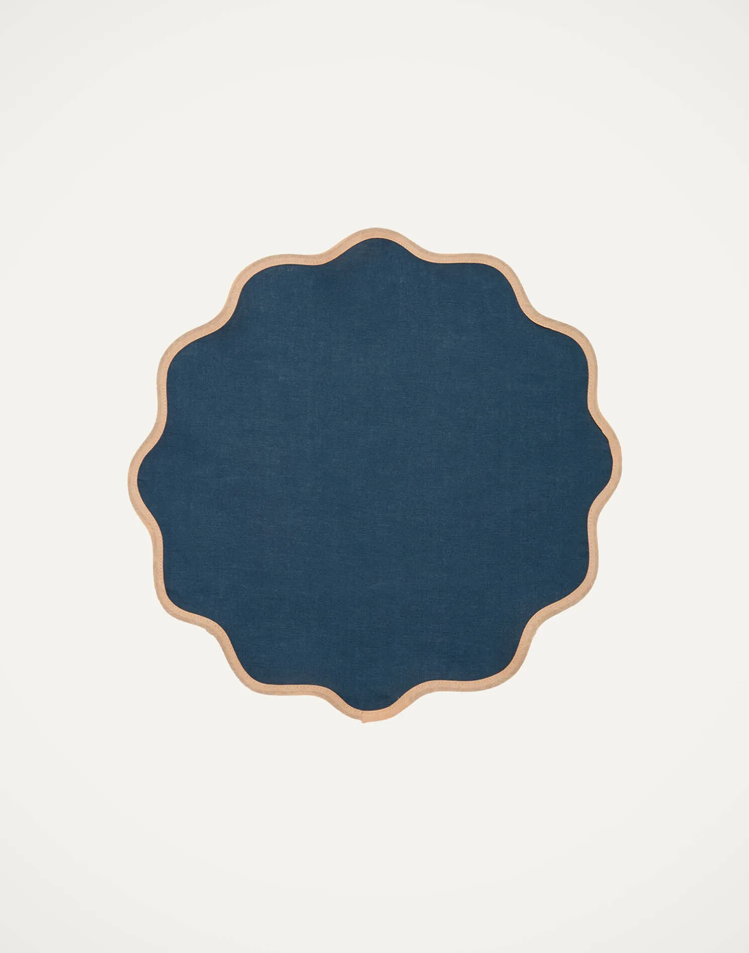 La DoubleJ Runner E Tovagliette|Tessili<Cloud Placemat Set Of 2Rainbow Navy in Linen