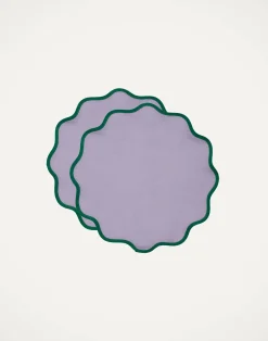 La DoubleJ Runner E Tovagliette|Tessili<Cloud Placemat Set Of 2Rainbow Lilac in Linen