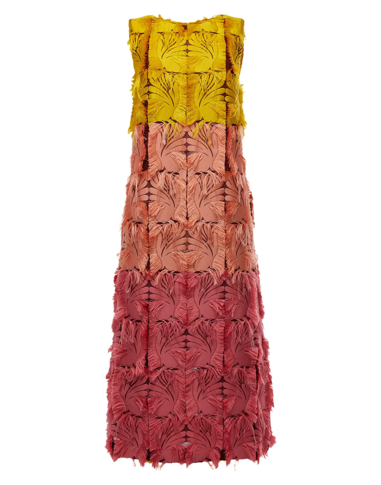 La DoubleJ Vestiti<Column DressJacquard Multicolor in Jacquard