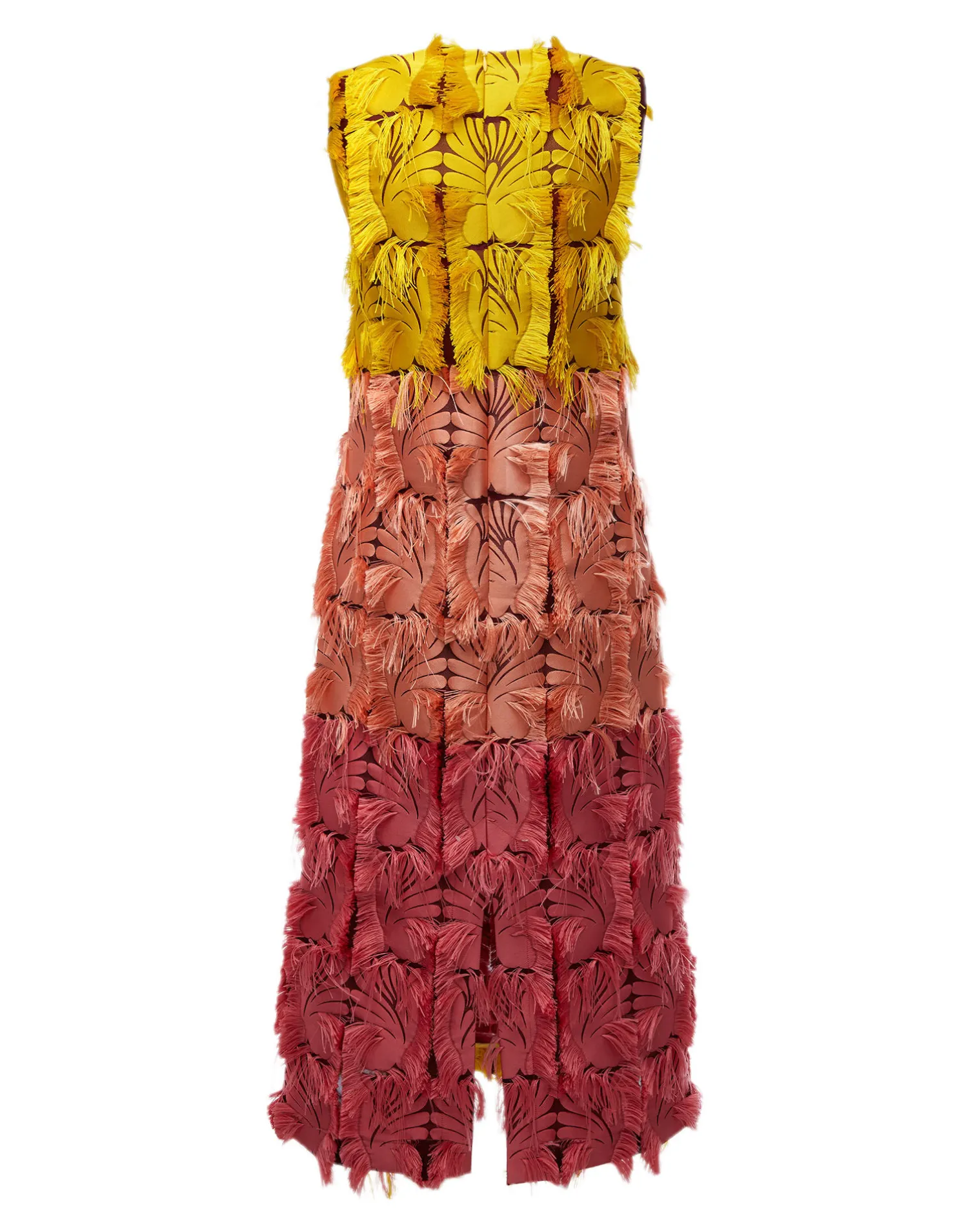 La DoubleJ Vestiti<Column DressJacquard Multicolor in Jacquard