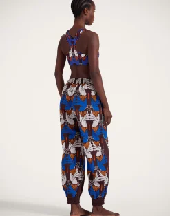 La DoubleJ Loungewear<Court PantsAli Chocolate in Nylon