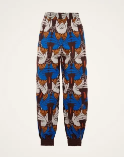 La DoubleJ Loungewear<Court PantsAli Chocolate in Nylon