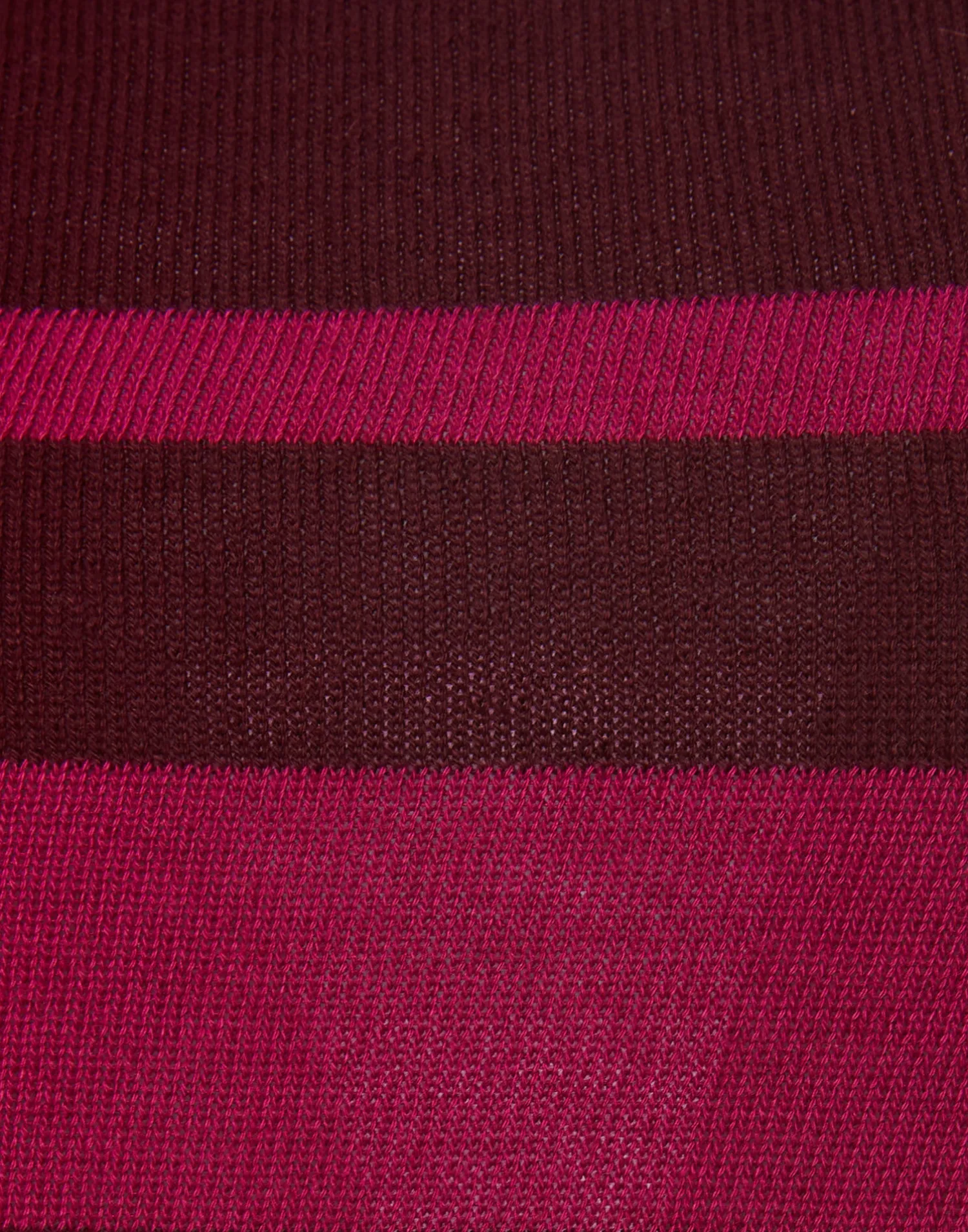 La DoubleJ Maglieria<Crew TopSolid Fuchsia in Cotton Cashmere