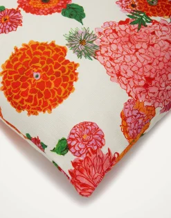 La DoubleJ Home Décor|Cuscini E Coperte<Cushion (45X45)Bright Blooms in Cotton Honan