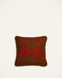La DoubleJ Cuscini E Coperte|Home Décor<Cushion (45X45)Cherries Verde in Cotton Honan
