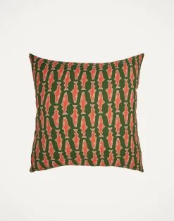 La DoubleJ Cuscini E Coperte|Home Décor<Cushion (45X45)Como Fish Green in Cotton Honan