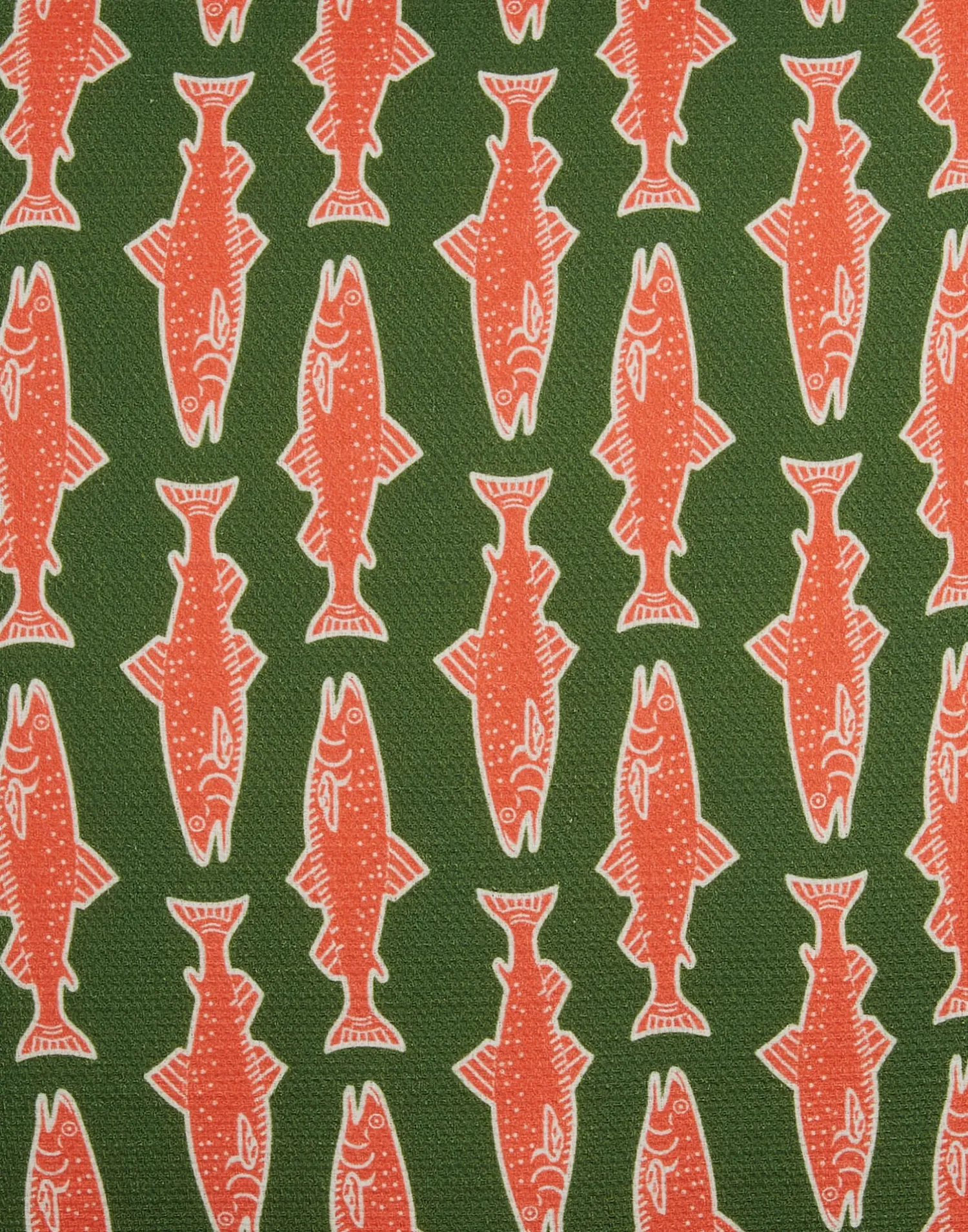 La DoubleJ Cuscini E Coperte|Home Décor<Cushion (45X45)Como Fish Green in Cotton Honan