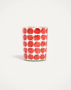 La DoubleJ Vasi|Home Décor<Decorative CupCherries Ivory in Porcelain