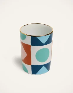 La DoubleJ Accessori Per La Tavola|Tavola<Decorative CupDiamond Dots in Porcelain