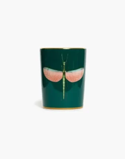 La DoubleJ Vasi|Home Décor<Decorative CupLibellula Green in Porcelain