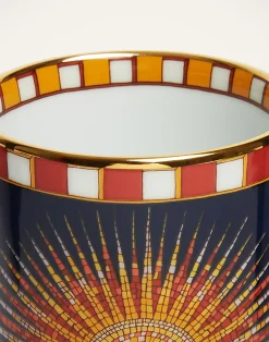 La DoubleJ Vasi|Home Décor<Decorative CupSunrays Midnight in Porcelain