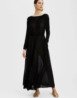 La DoubleJ Vestiti<Demeter DressBlack in Gauze Jersey