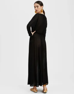 La DoubleJ Vestiti<Demeter DressBlack in Gauze Jersey