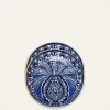 La DoubleJ Piatti Da Dessert & Piattini|Tavola<Dessert Plate Set of 2Big Pineapple Blu in Porcelain