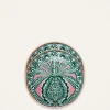 La DoubleJ Piatti Da Dessert & Piattini|Tavola<Dessert Plate Set of 2Big Pineapple Fuxia in Porcelain