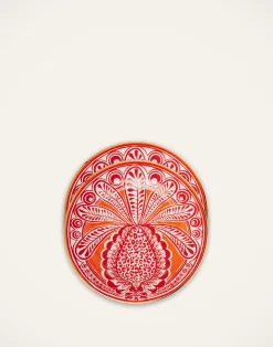 La DoubleJ Piatti Da Dessert & Piattini|Tavola<Dessert Plate Set of 2Big Pineapple Arancio in Porcelain