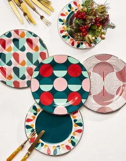 La DoubleJ Piatti Da Dessert & Piattini|Tavola<Dessert Plate Set of 2Farfalle in Porcelain