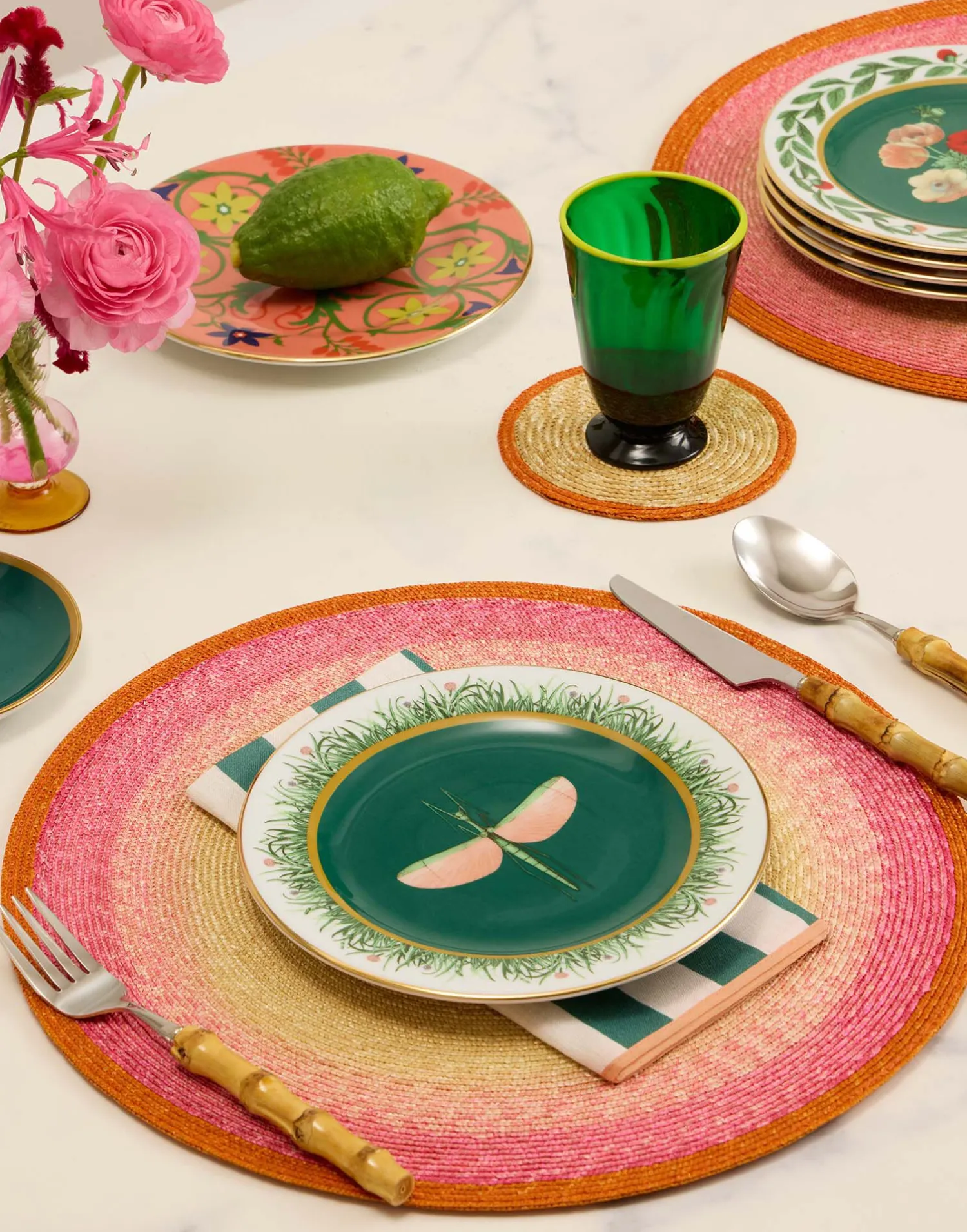 La DoubleJ Piatti Da Dessert & Piattini|Tavola<Dessert Plate Set of 2Libellula