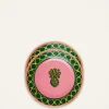 La DoubleJ Piatti Da Dessert & Piattini|Tavola<Dessert Plate Set of 2Pineapple Rosa in Porcelain