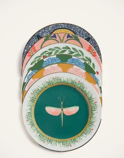 La DoubleJ Piatti|Tavola<Dessert Plate Set of 6Various Prints