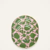 La DoubleJ Piatti Da Dessert & Piattini|Tavola<Dessert Plate Set of 2Wildbird Rosa/Verde in Porcelain