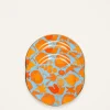 La DoubleJ Piatti Da Dessert & Piattini|Tavola<Dessert Plate Set of 2Wildbird Azzurro/Arancio in Porcelain