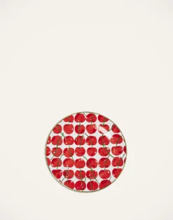 La DoubleJ Piatti Da Dessert & Piattini|Tavola<Dessert Plates Set Of 2Cherries Avorio in Porcelain