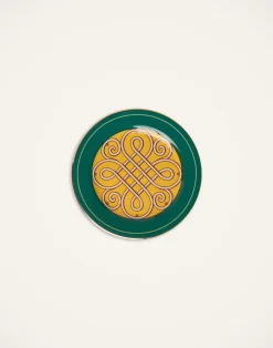 La DoubleJ Piatti Da Dessert & Piattini|Tavola<Dessert Plates Set Of 2Cortile Green in Porcelain