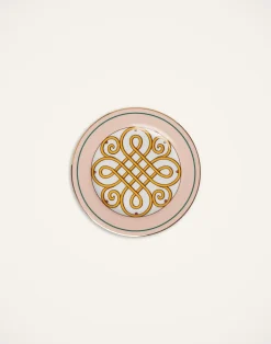 La DoubleJ Piatti Da Dessert & Piattini|Tavola<Dessert Plates Set Of 2Cortile Pink in Porcelain