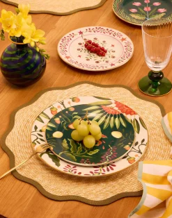 La DoubleJ Piatti Da Dessert & Piattini|Tavola<Dessert Plates Set of 2Dragonfruit in Porcelain