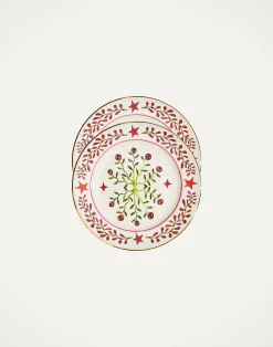 La DoubleJ Piatti Da Dessert & Piattini|Tavola<Dessert Plates Set of 2Eye Vines in Porcelain