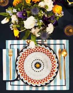 La DoubleJ Piatti Da Dessert & Piattini|Tavola<Dessert Plates Set Of 2Feria Sky Blue in Porcelain
