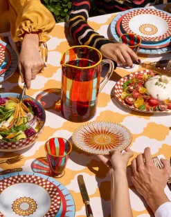 La DoubleJ Piatti Da Dessert & Piattini|Tavola<Dessert Plates Set Of 4Solar Multicolor in Porcelain