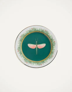 La DoubleJ Piatti|Tavola<Dinner Plates Set Of 2Libellula in Porcelain