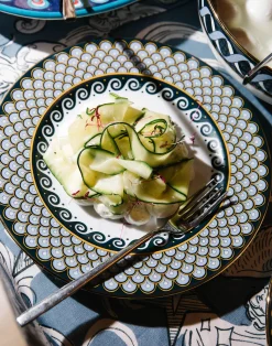 La DoubleJ Piatti|Tavola<Dinner Plates Set Of 2Odysseus in Porcelain