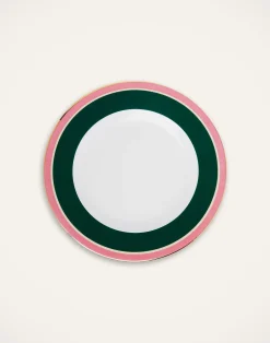 La DoubleJ Piatti|Tavola<Dinner Plates Set Of 2Rainbow Verde in Porcelain