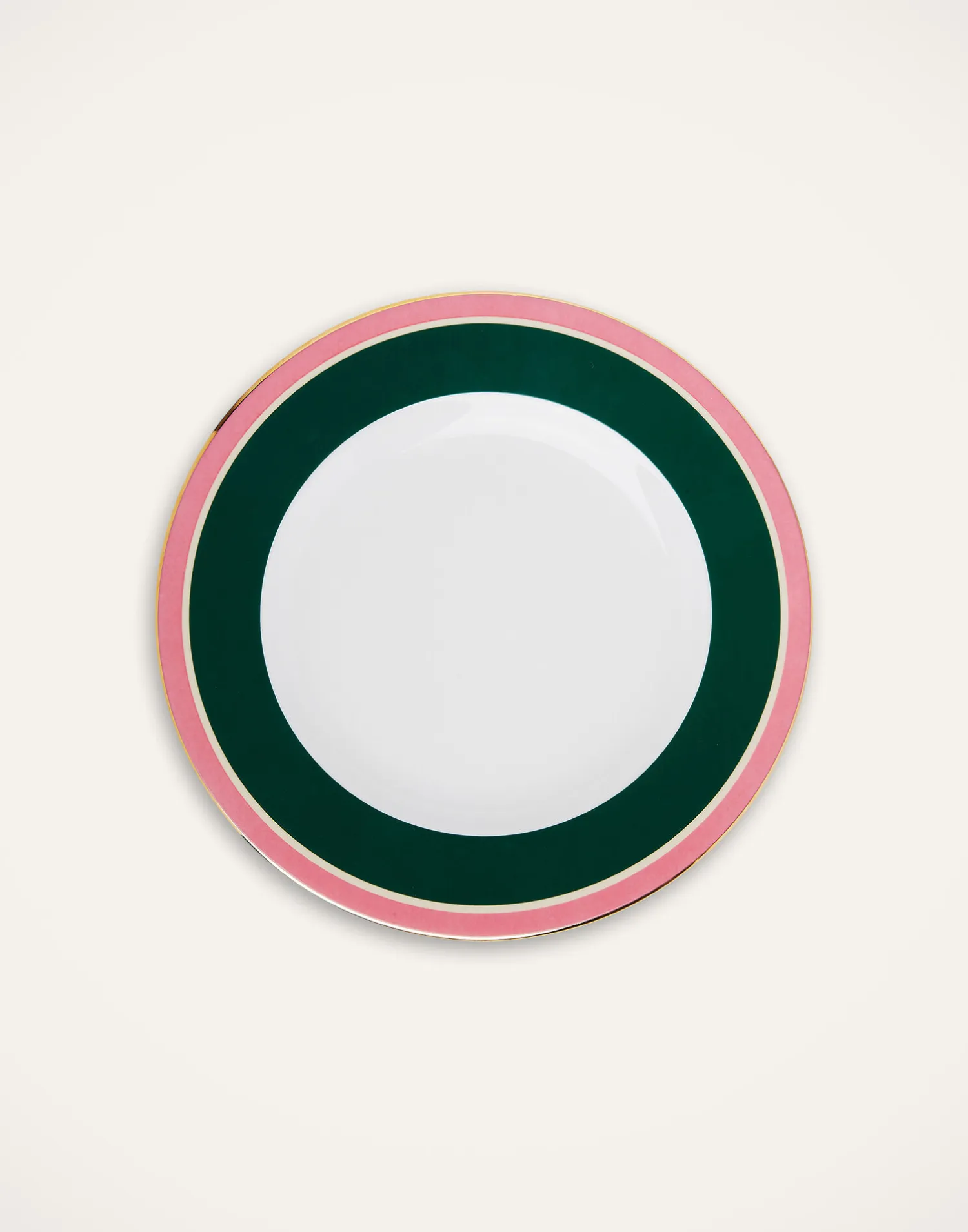 La DoubleJ Piatti|Tavola<Dinner Plates Set Of 2Rainbow Verde in Porcelain