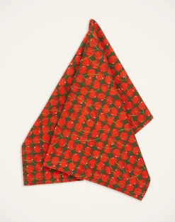 La DoubleJ Accessori Da Cucina|Tessili<DishtowelCherries Verde in Cotton