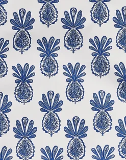 La DoubleJ Accessori Da Cucina|Tessili<DishtowelPineapple Blu in Cotton