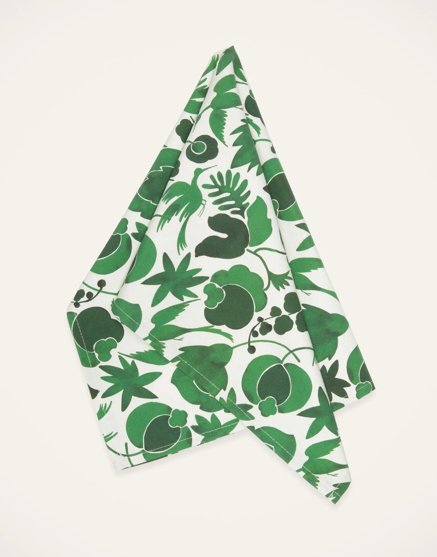 La DoubleJ Accessori Da Cucina|Tessili<Dishtowel (50x70)Wildbird Verde in Cotton