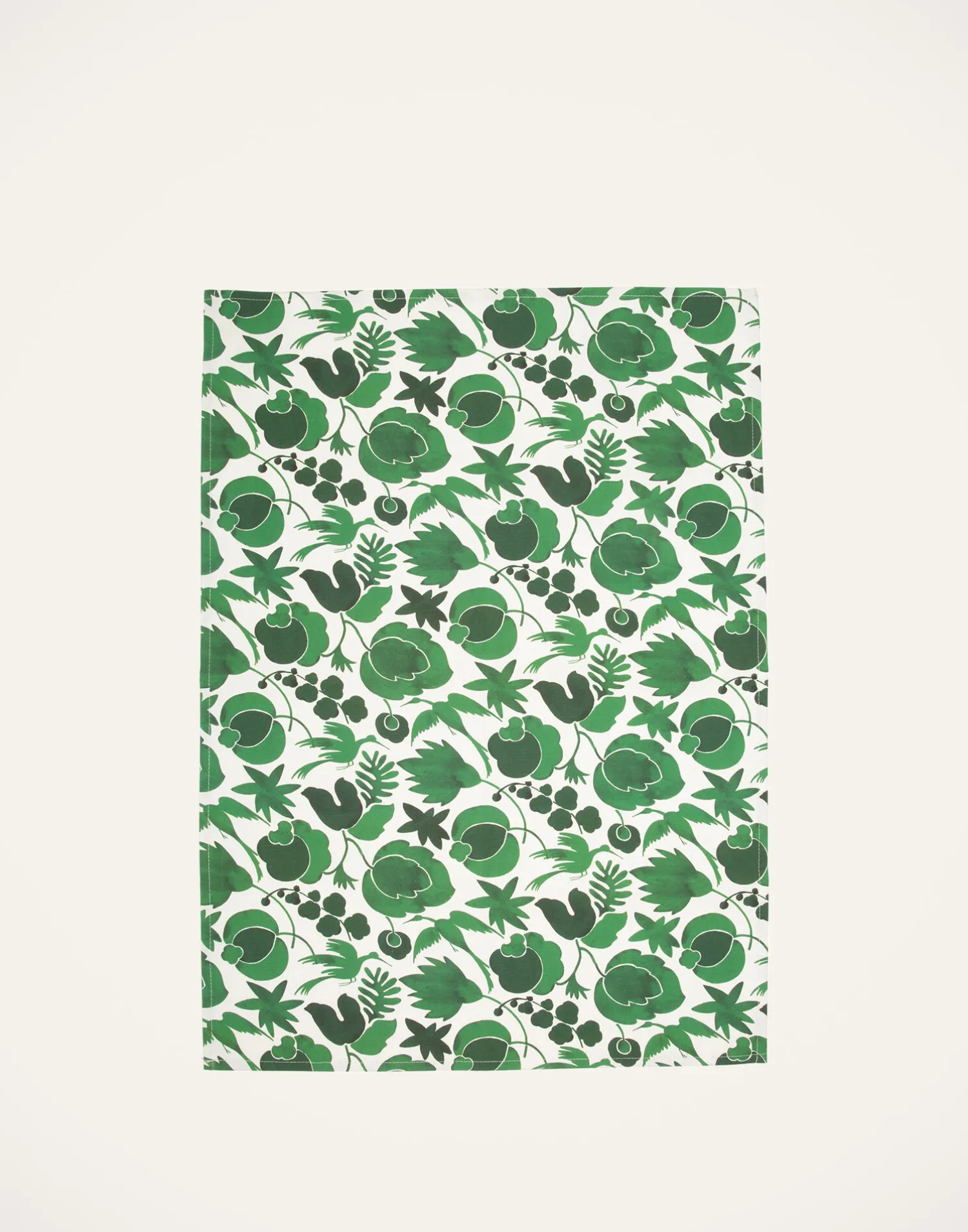 La DoubleJ Accessori Da Cucina|Tessili<Dishtowel (50x70)Wildbird Verde in Cotton